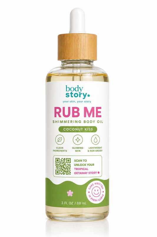 Rub Me : Shimmering Body oil